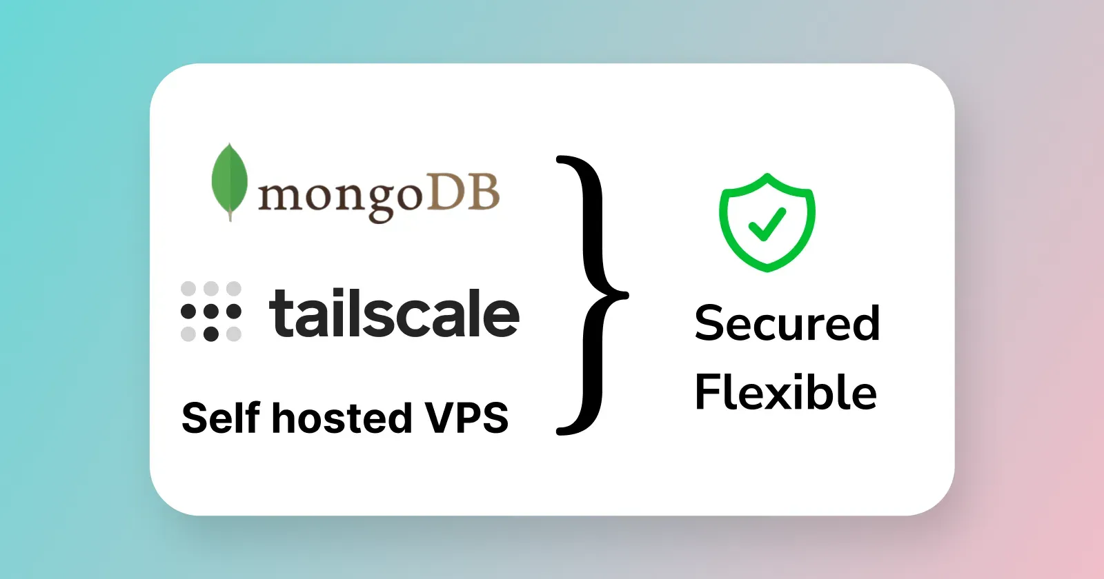 My solution to secure MongoDB in development with Tailscale